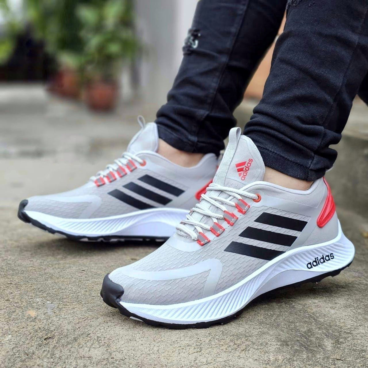 ADIDAS MT NEGRO ROJO CABALLERO