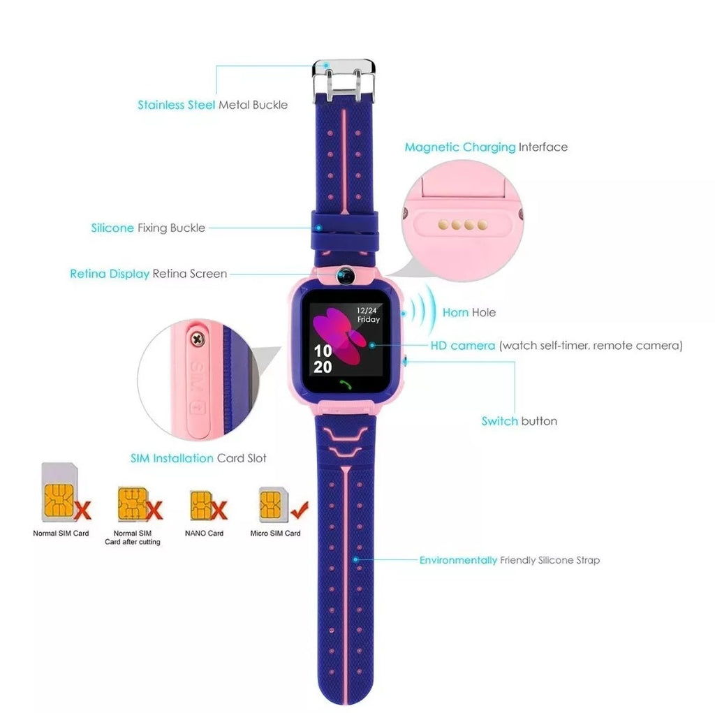 RELOJ INTELIGENTE Q12 PARA NIÑOS