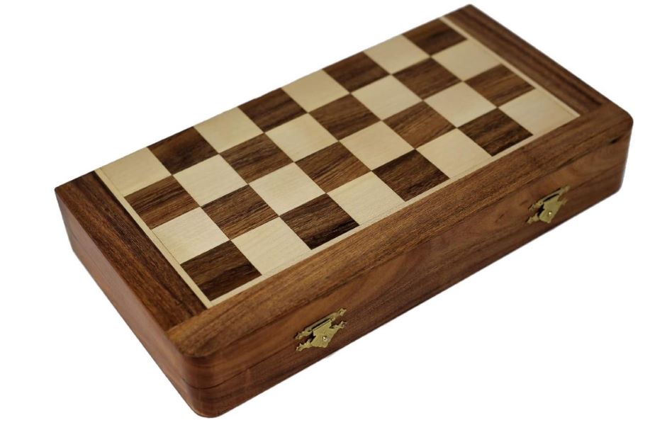 JUEGO AJEDREZ MAGNETICO DE MADERA