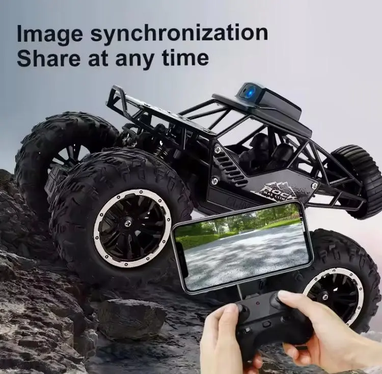 CARRO CONTROL REMOTO 4X4 CON CAMARA HD