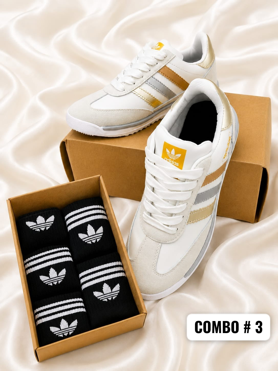 COMBO ADIDAS TENIS + MEDIAS