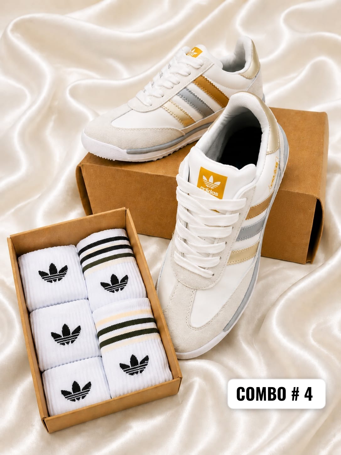 COMBO ADIDAS TENIS + MEDIAS