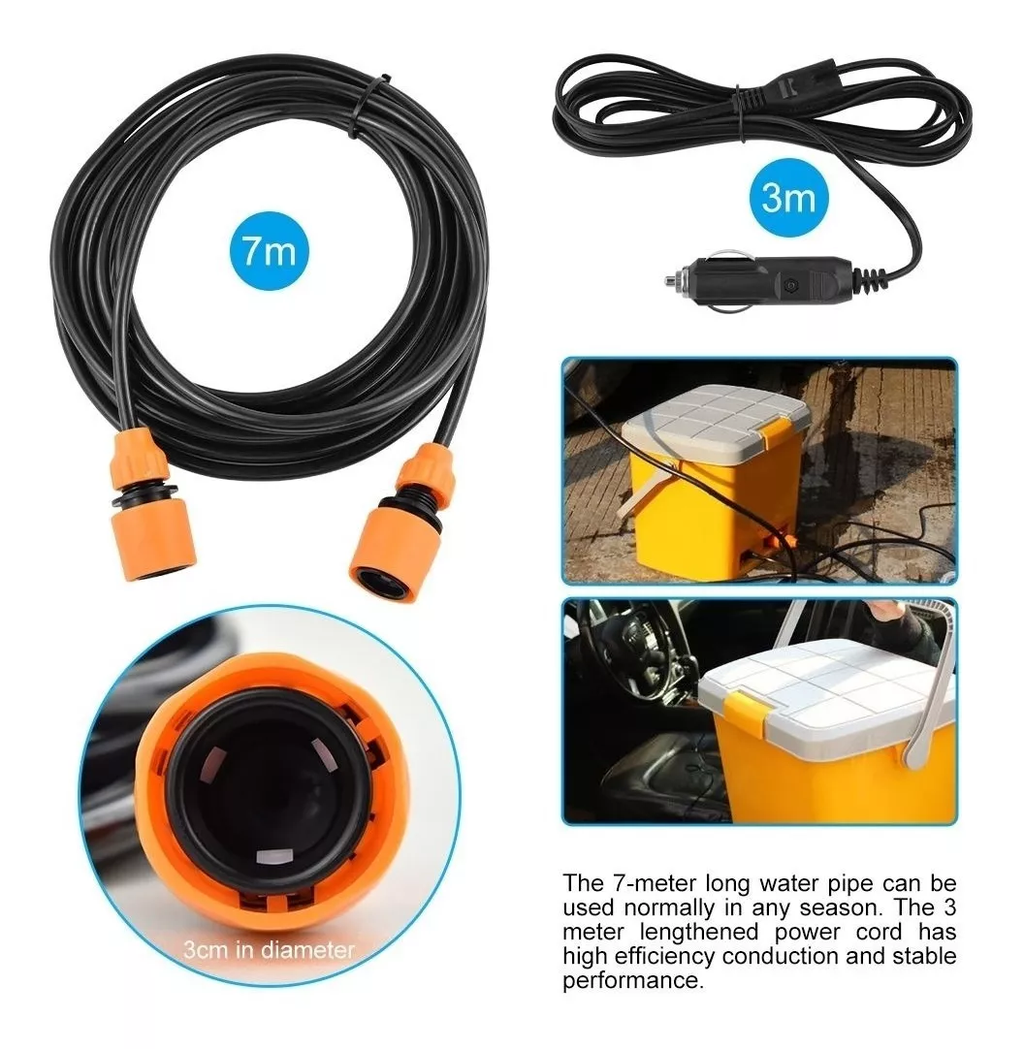 HIDROLAVADORA ALTA PRESION PORTATIL12V