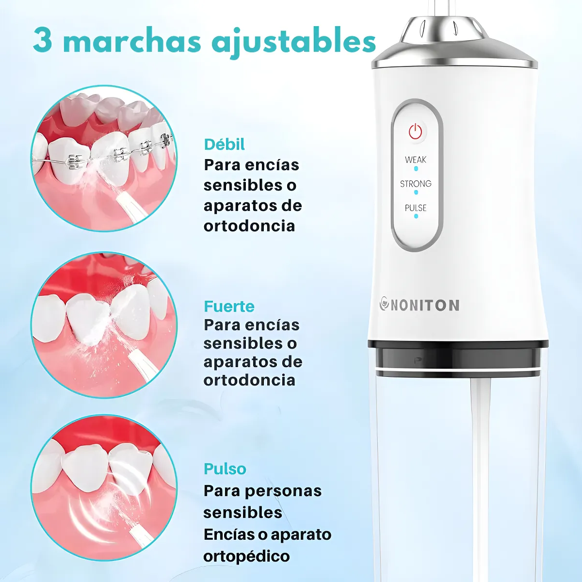 IRRIGADOR BUCAL LIMPIEZA DENTAL