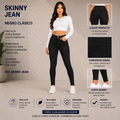 JEAN PARA DAMA SKINNY CLÁSICO REF. 101-1