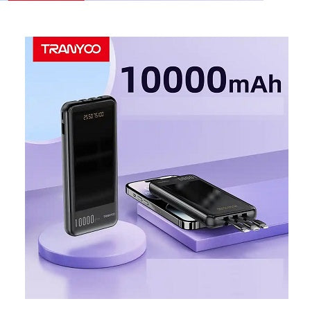 POWER BANK 10000 mAh CABLES INTEGRADOS