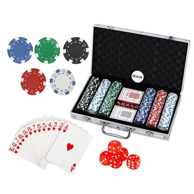 JUEGO POKER 300 PCS