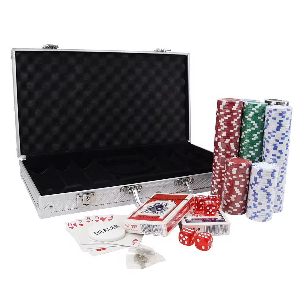 JUEGO POKER 300 PCS