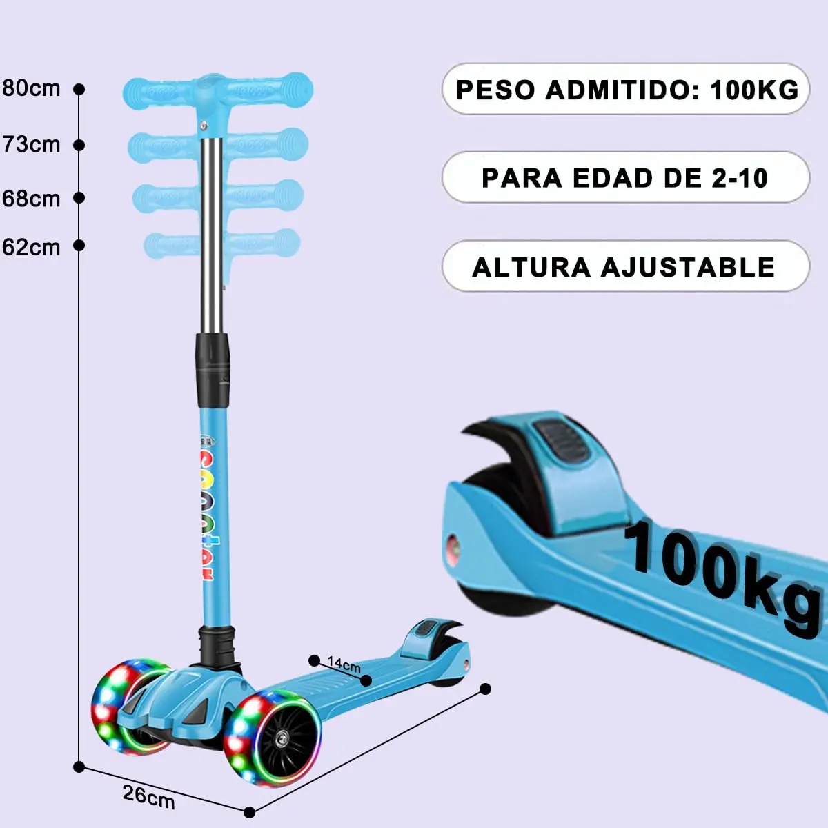 PATINETA SCOOTER INFANTIL