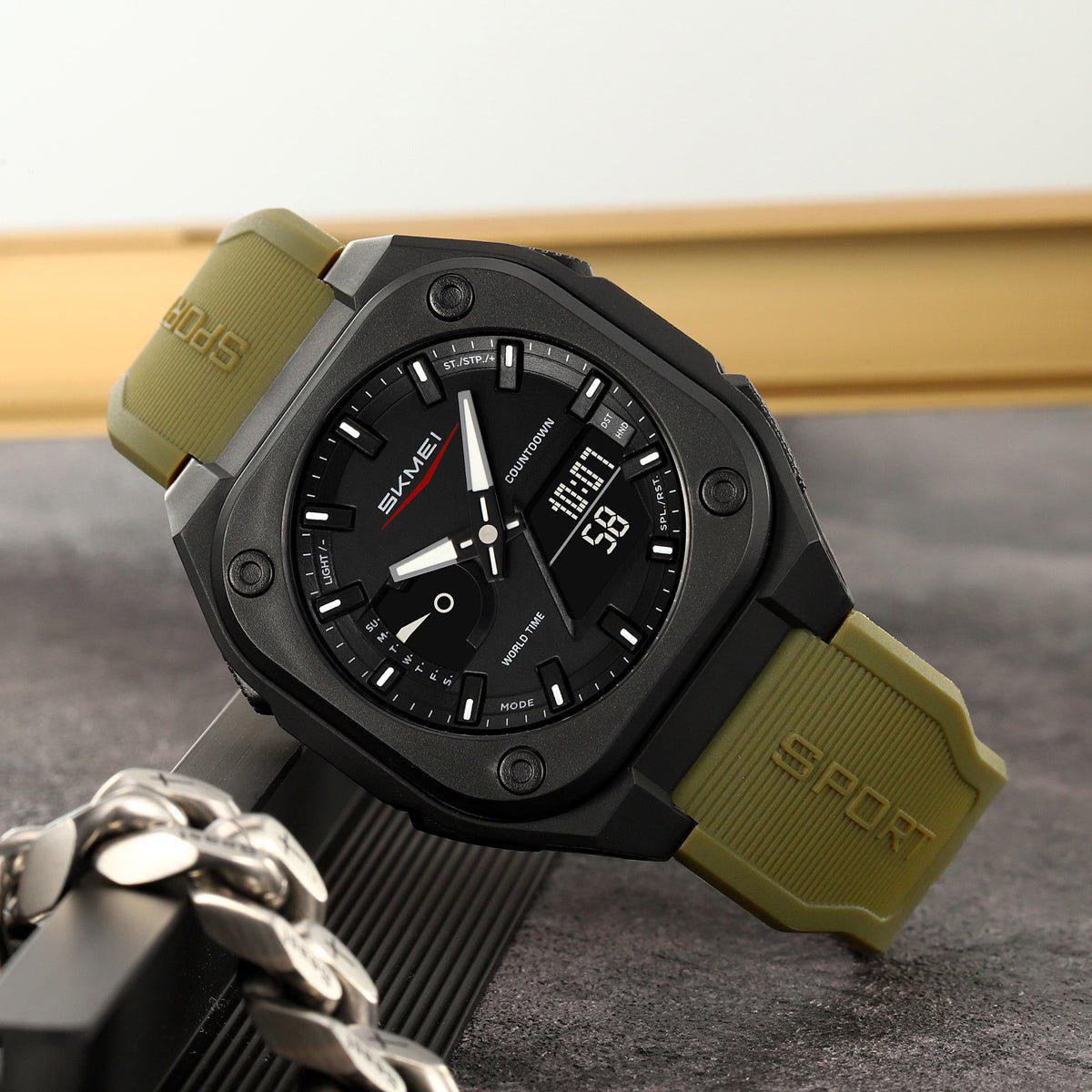 RELOJ SKMEI 2328 DOBLE HORA